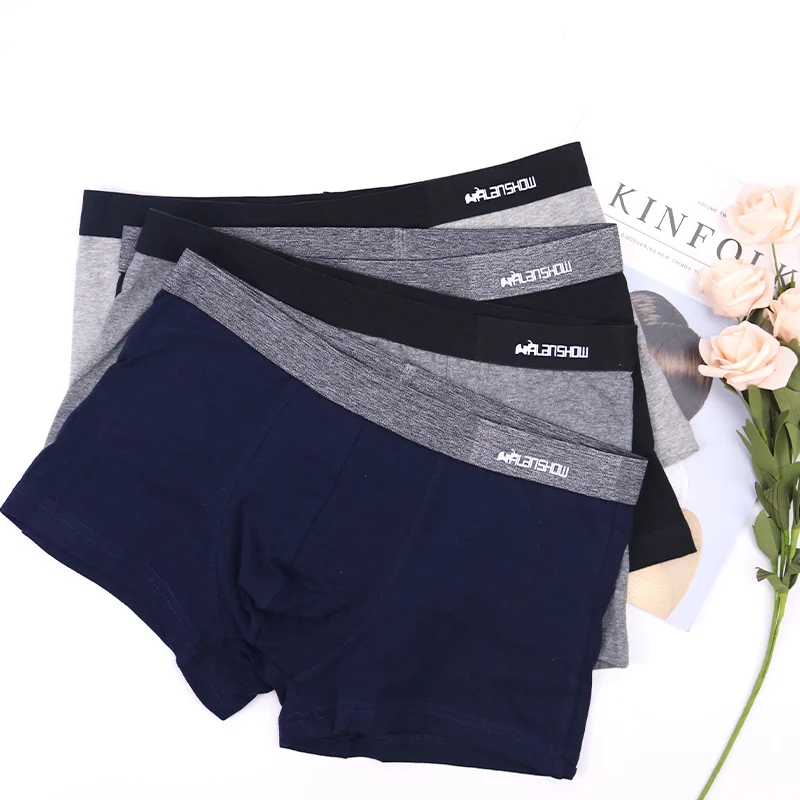 Трусы боксеры мужские из мягкого хлопка 2 шт.|Мужские трусы боксеры| |