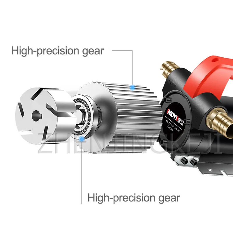 Электрический масляный насос 12V / 24V вперед и назад самовсасывающий дизельный