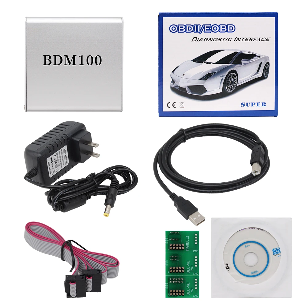 Инструмент Диагностический BDM100 ECU Flasher программатор чип интерфейс V1255