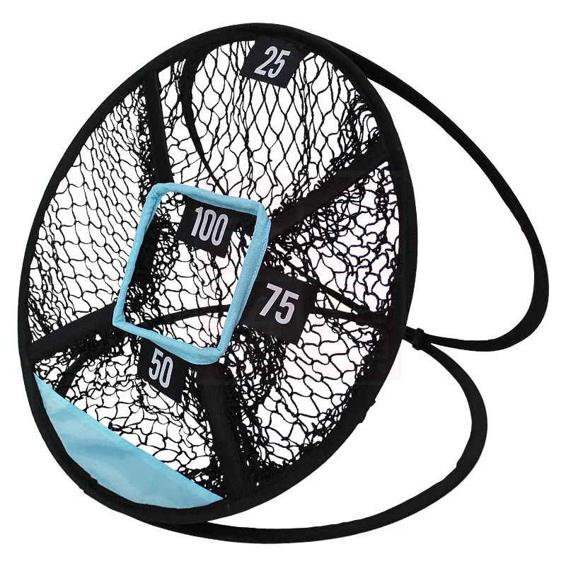 

2021 New Golf Practice Nylon Golf Chipping Net Indoor Outdoor Golf Training Aids Chipping Pitching Cages Mats Practice Easy Net