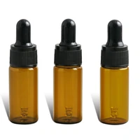 50 x 10ml empty amber brown glass dropper vials for essential oil use 13oz e liquid drop containers outdoors