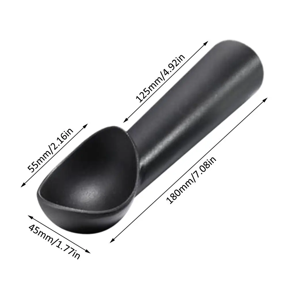

Ice Cream Tools Portable Aluminum Alloy Non-stick Anti-feeze Ice Cream Scoop Spoon For Home Kitchen Accessories Kitchen Tools