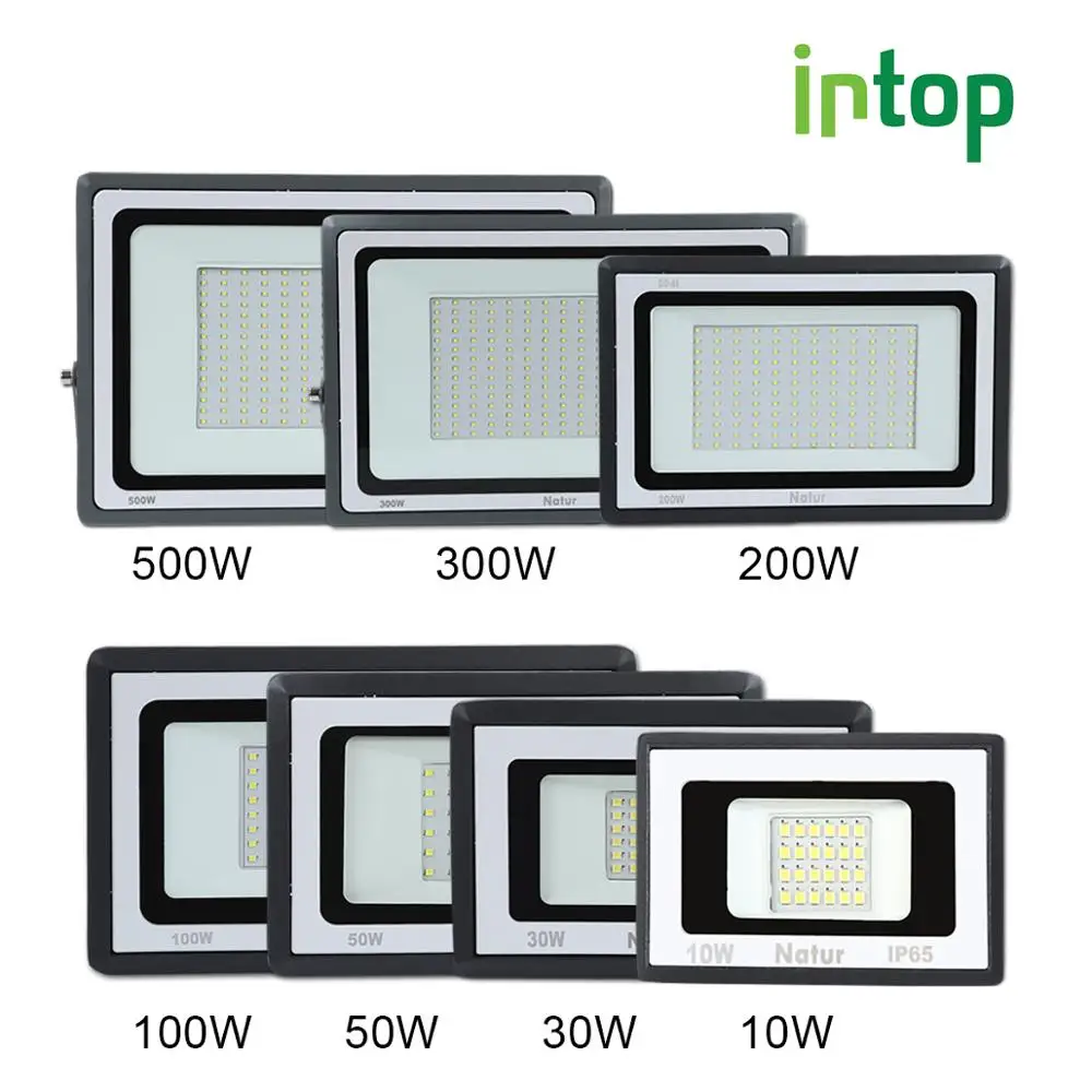 10 Вт/30 Вт/100 Вт/200 Вт/300 Вт/500 Вт Светодиодный прожектор Ip65 водонепроницаемый