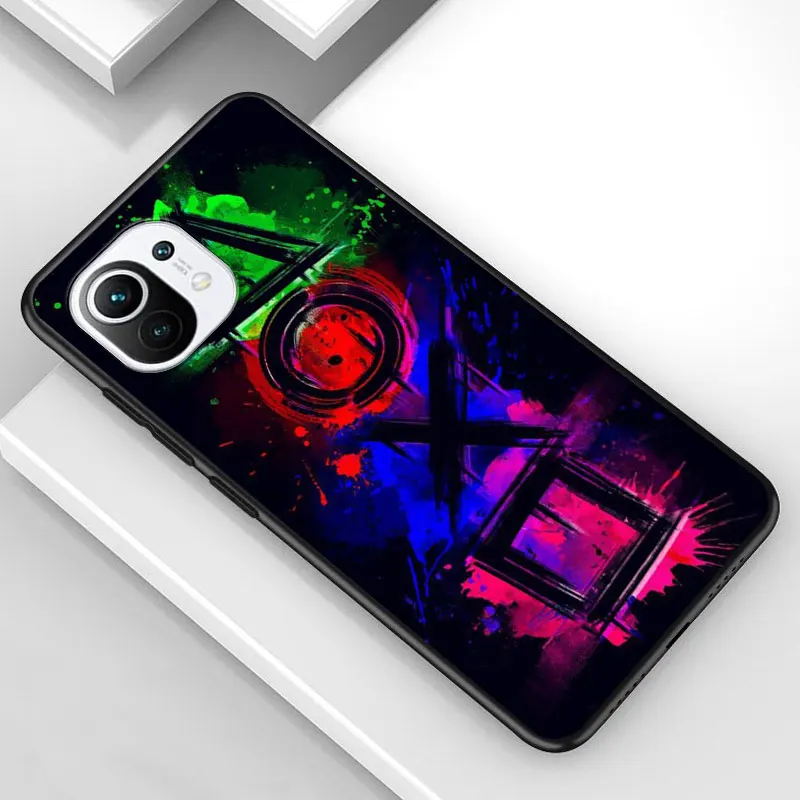 

DJ Man Antigas Mask for Xiaomi Mi 11 10T Note 10 Ultra 5G 9 9T SE 8 A3 A2 A1 6X Pro Play F1 Lite 5G Black Phone Case