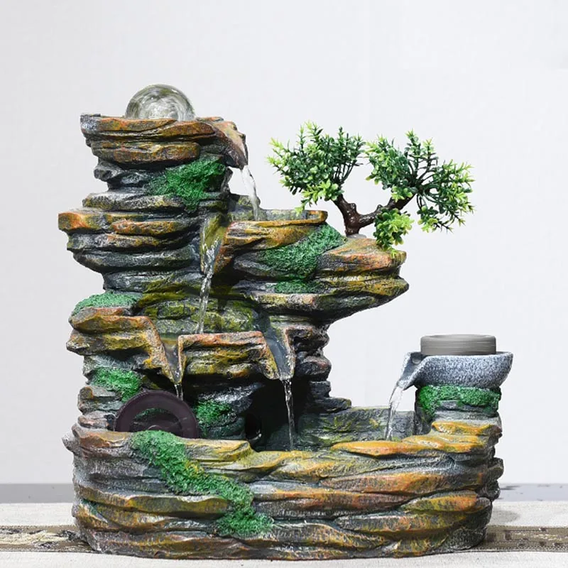 110В/220В креативный рокерский фонтан для воды домашний увлажнитель воздуха дома