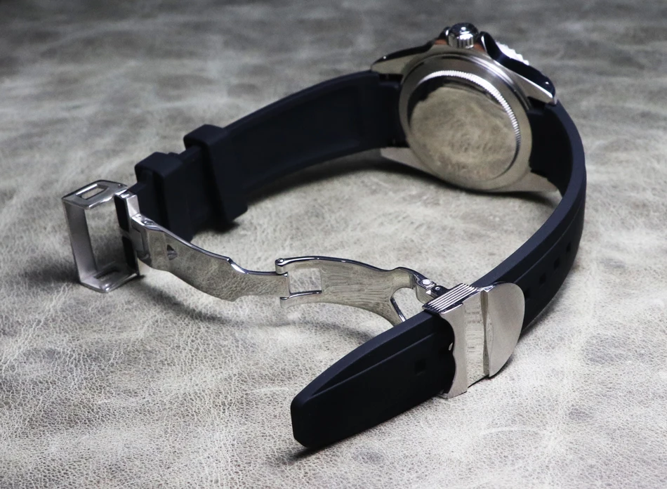 18mm 20mm 22mm Rubber Silicone Watch Strap New Grind Arenaceous Substitute Belt Special for Omega Tudor Longines Seiko IWC Watch