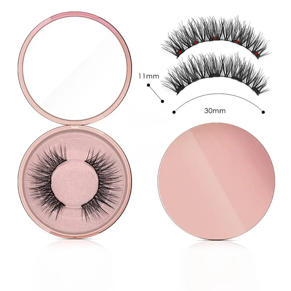 Новый Магнитный жидкий подводка для глаз и магнитный ненастоящий ресницы набор