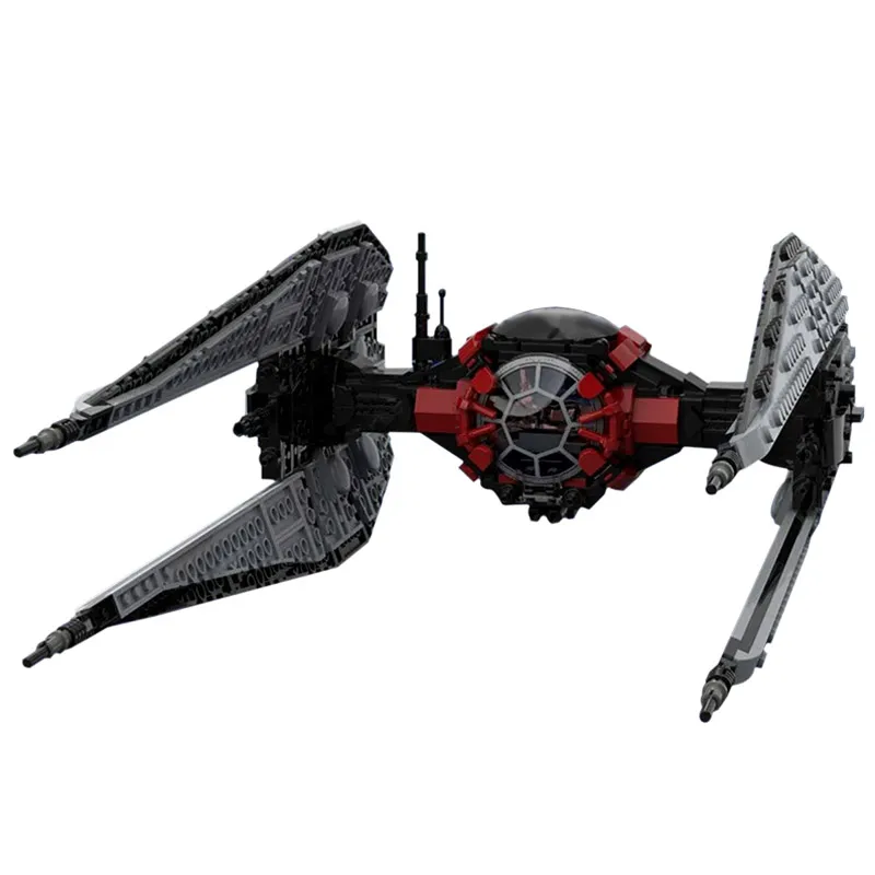 

TIE Modified Interceptor Model Star Series Wars MOC-34882 Buidling Blocks Movie Collection Kids DIY Bricks Toys Christmas Gifts