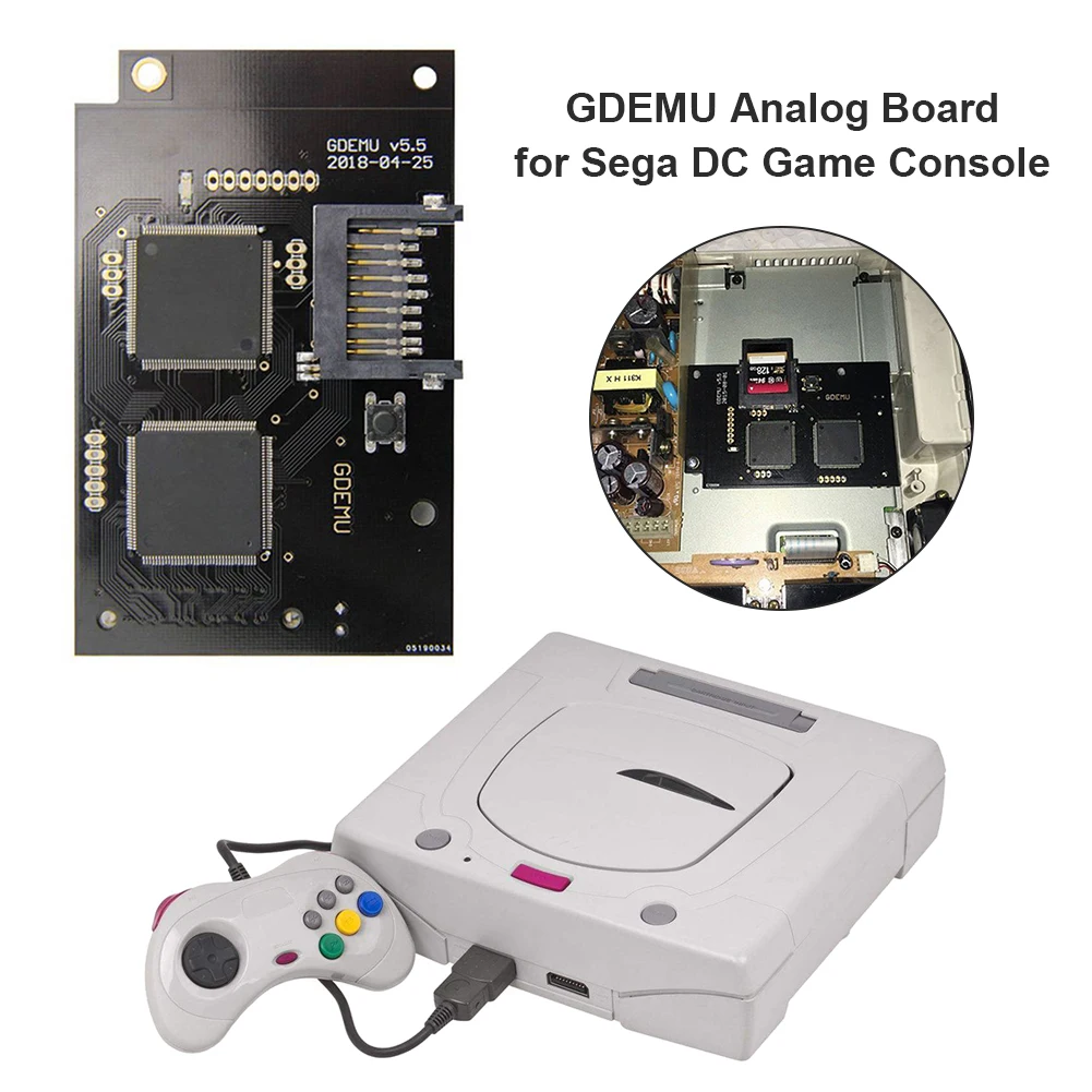 

Оптический привод доска для моделирования GDI CDI V5.5 для игрового автомата DC, замена диска второго поколения для полной новой игры GDEMU