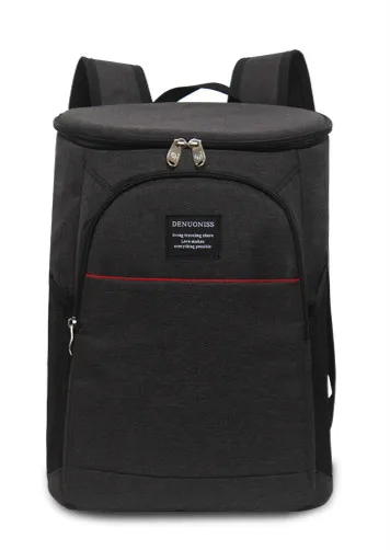 Терморюкзак DENUONISS 20 л, водонепроницаемая утолщенная сумка-холодильник, большая изолированная сумка, рюкзак-холодильник для пикника, модель