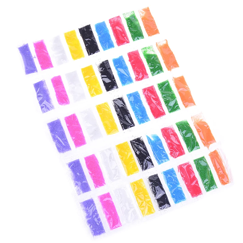 Набор для рисования песком 9 цветов 45 шт. = 5 упаковок раскраска детские игрушки