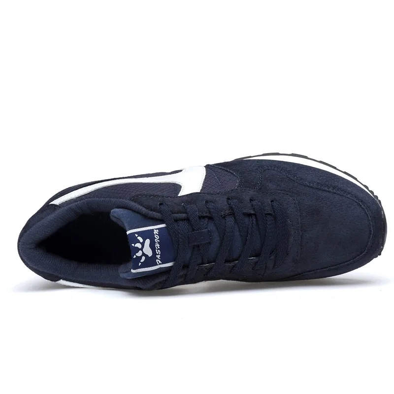 Valstone/мужские кроссовки из натуральной кожи Весенние дышащие Нескользящая