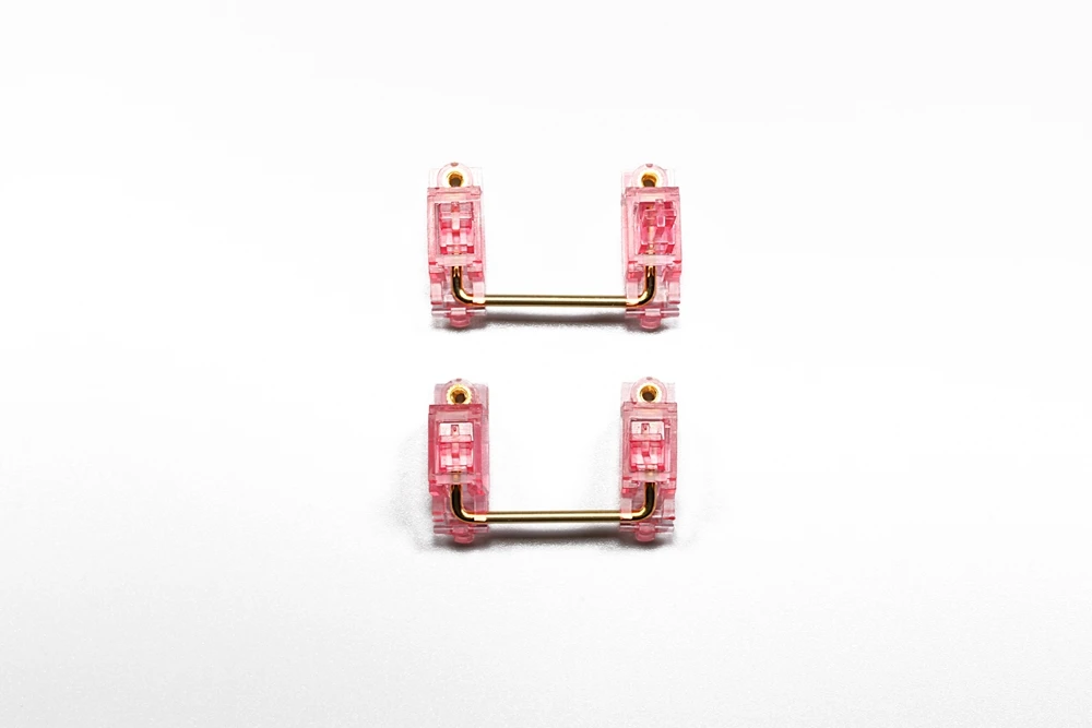 EG Pink T 2x x2 Everglide розовый прозрачный позолоченный Pcb винт в стабилизатор для пользовательской механической клавиатуры gh60 xd64 xd84 6.25x 2x 7x xd87 - Цвет: EG Pink T 2x x2