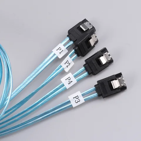 Кабель SATA SAS 6 Гбит/с 4/6 портов