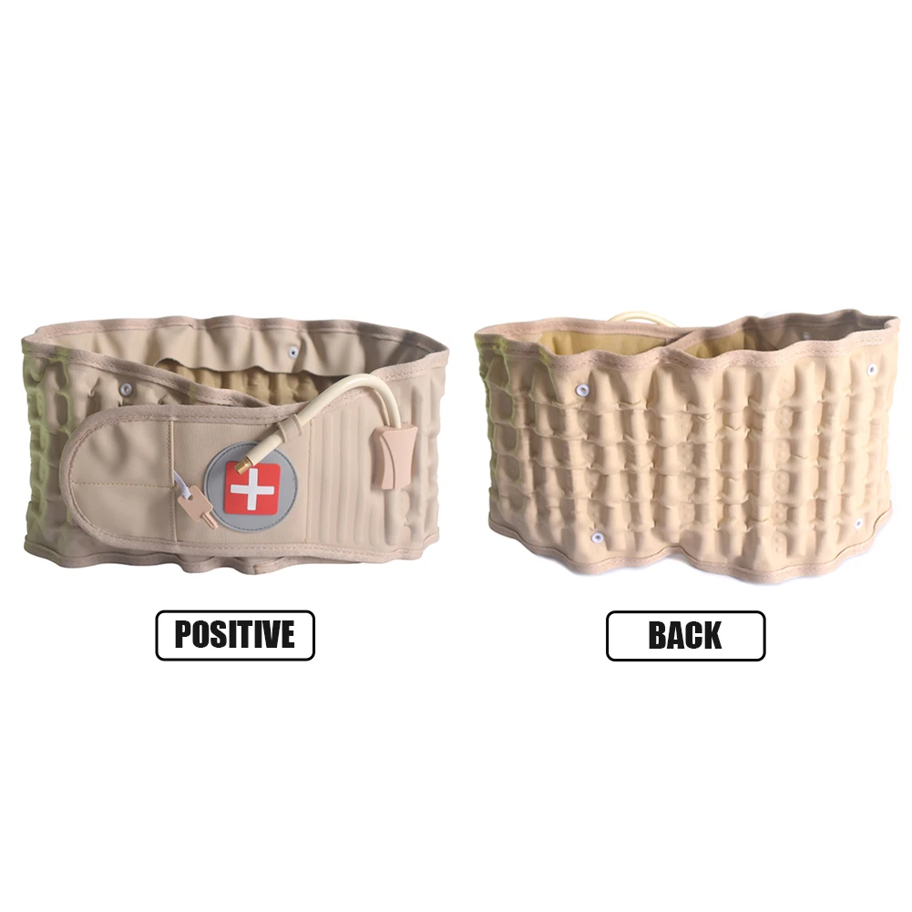

Lumbar Back Strap, Traction Device, Inflatable Waist Clamp Belt with Pump, Inflatable Massager, Waist Protector, Waist Protector