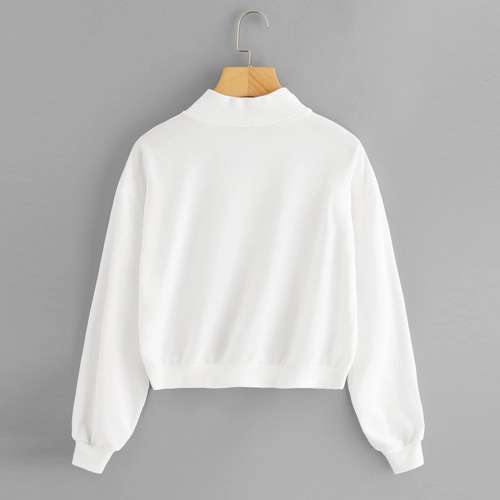 Женская толстовка на молнии с половинной планкой контрастная лента боковая