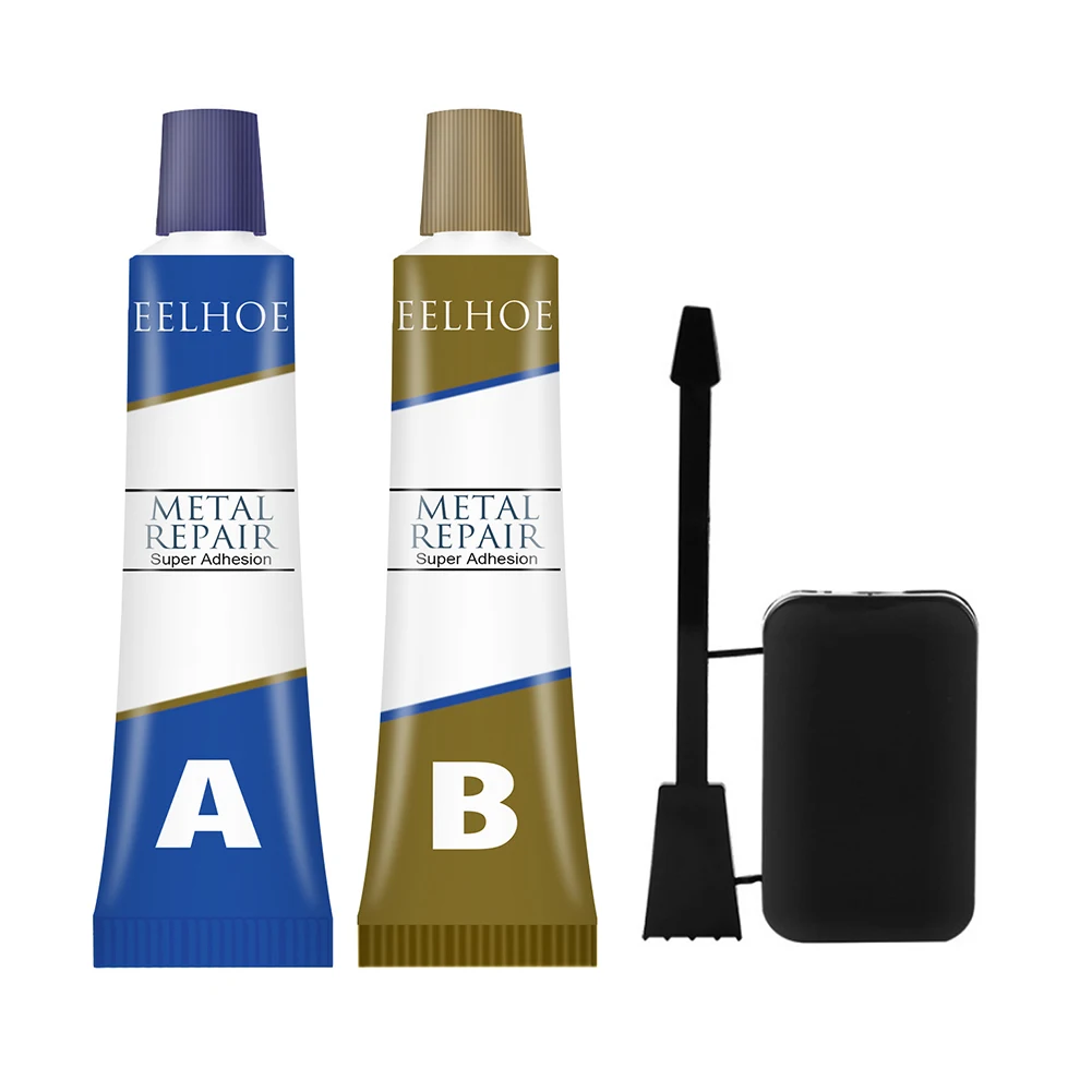 

AB Metal Repairing Adhesive Super Glue Iron Crack Repairing Agent Auto Radiator Quick-Drying Water Tank Industrial Welding Glue
