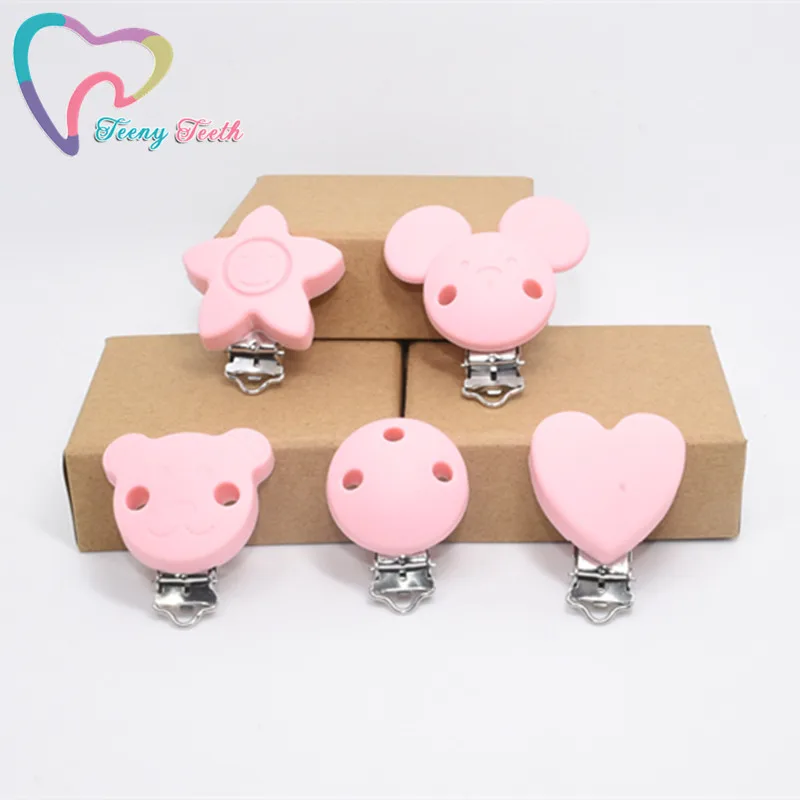 1 шт. круглый силиконовый держатель для соски без бисфенола А|Ювелирная фурнитура