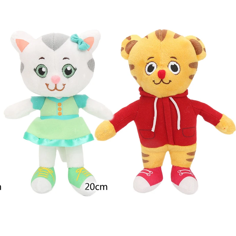 20 см/30 см плюшевые куклы с изображением героев мультфильма тигренок Друзья