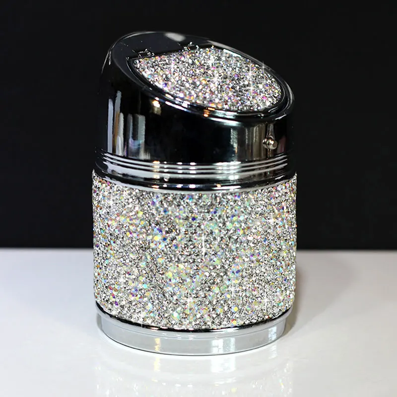 Портативный многофункциональный Алмазный дом с крышкой пепельницы для