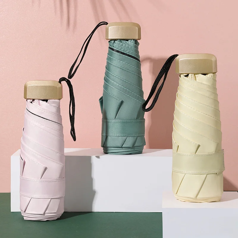 Зонт от солнца Eyliden Легкий Прочный Компактный с кнопкой автоматического открытия