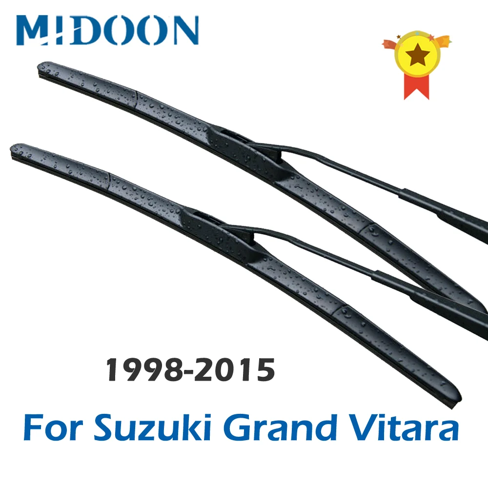 Гибридные щетки стеклоочистителя MIDOON для Suzuki Grand Vitara Fit с 1998 по 2015