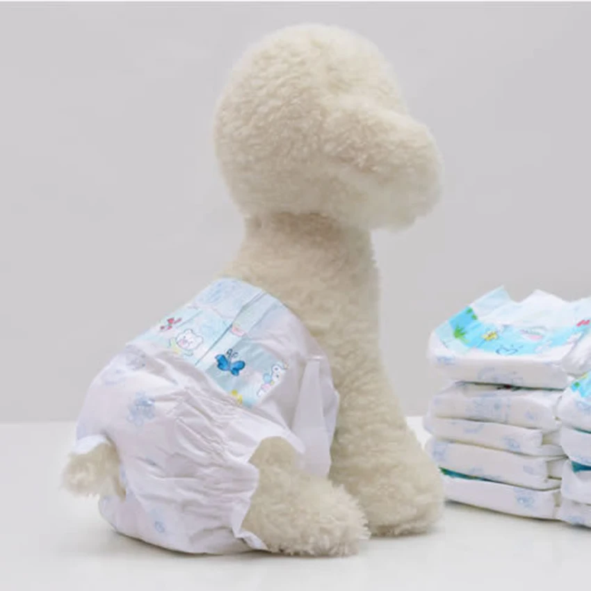 30 шт./компл. подгузники для собак Высококачественные мягкие одноразовые женщин и