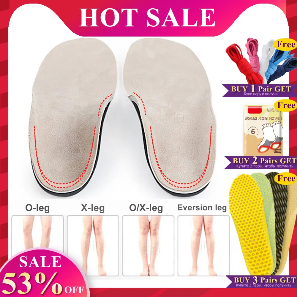 

EiD Doctor Recommends Children's Insoles O/X Leg Foot Valgus Arch Support Orthosis Flat Foot Correction Insole Foot Care pads