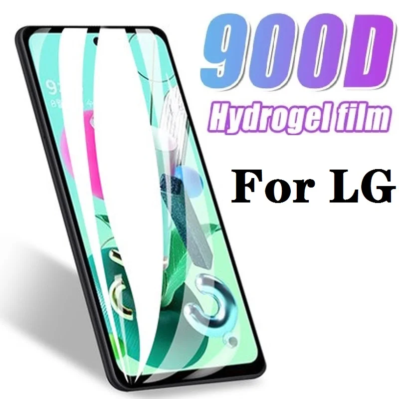 

2.5D 9H Premium Hydrogel Film for LG K61 K40S K50S K41S K51S K61 Full Coverage Screen Protector Protective Film