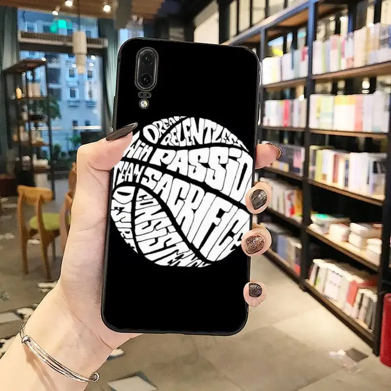 

Sport Love Basketball Texture pattern luxury coverPhone Case For Huawei honor Mate P 10 20 30 40 Pro 10i 9 10 20 8 x Lite