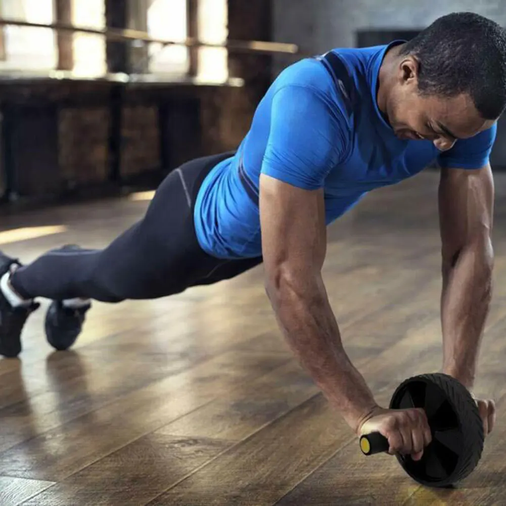 Оборудование для тренировки мышц брюшного Пресс роликовые колеса дома Фитнес