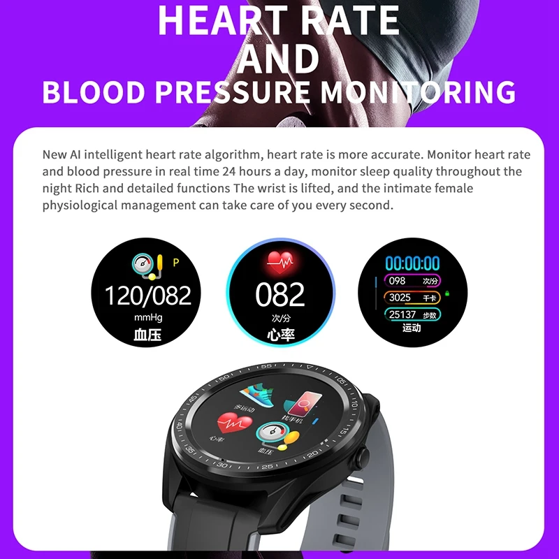 

M17 Sport Waterproof Smart Watch Sn Touch-Men Clock Heart Rate Monitor Smart Watch Fitness Tracker Bracelet