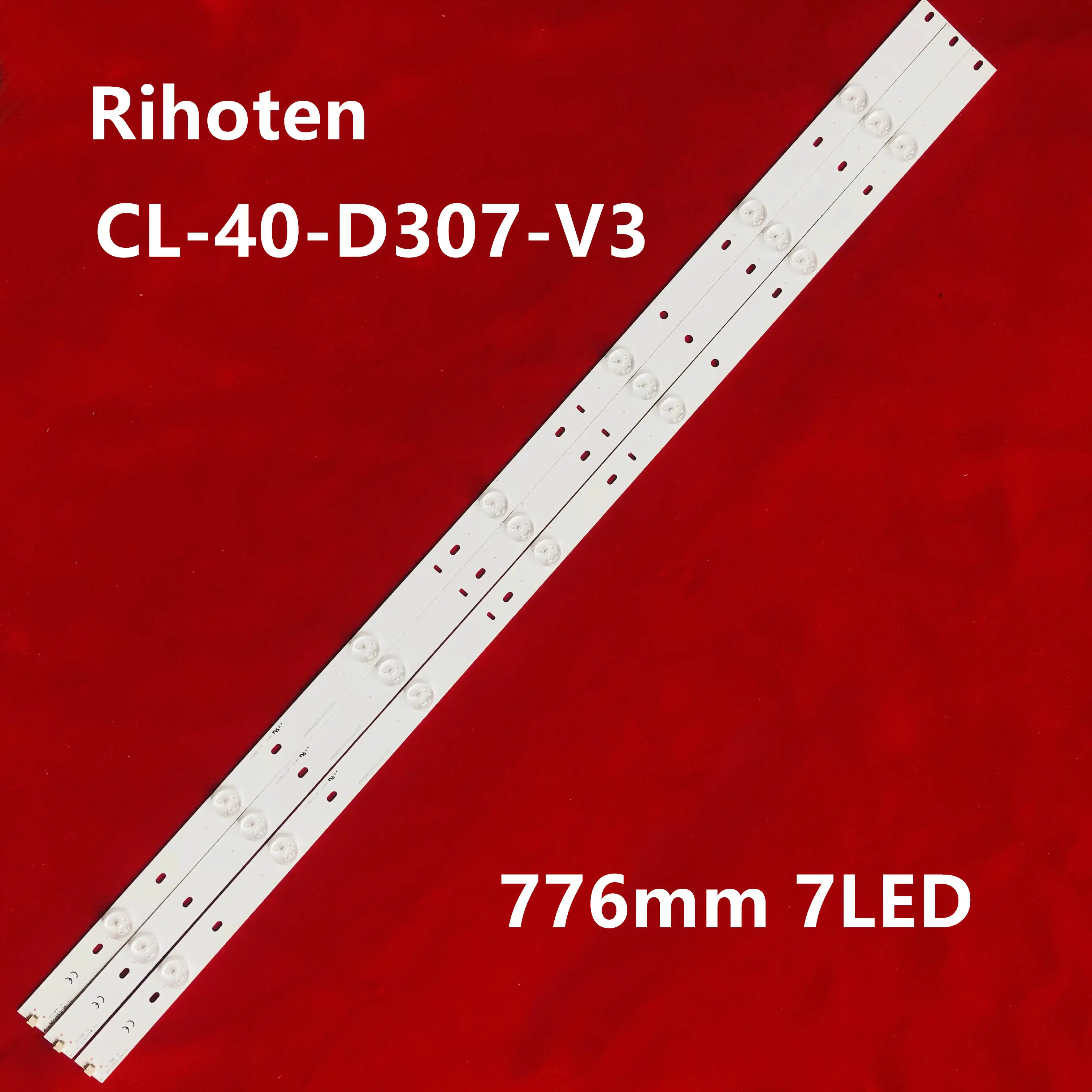3 шт. 7 светодиодный s 730 мм CL 40 D307 V3 для Phi lips 40pfg410 9/78 40pfg4109 UBE12F01YT00S42S01231 40M3000A