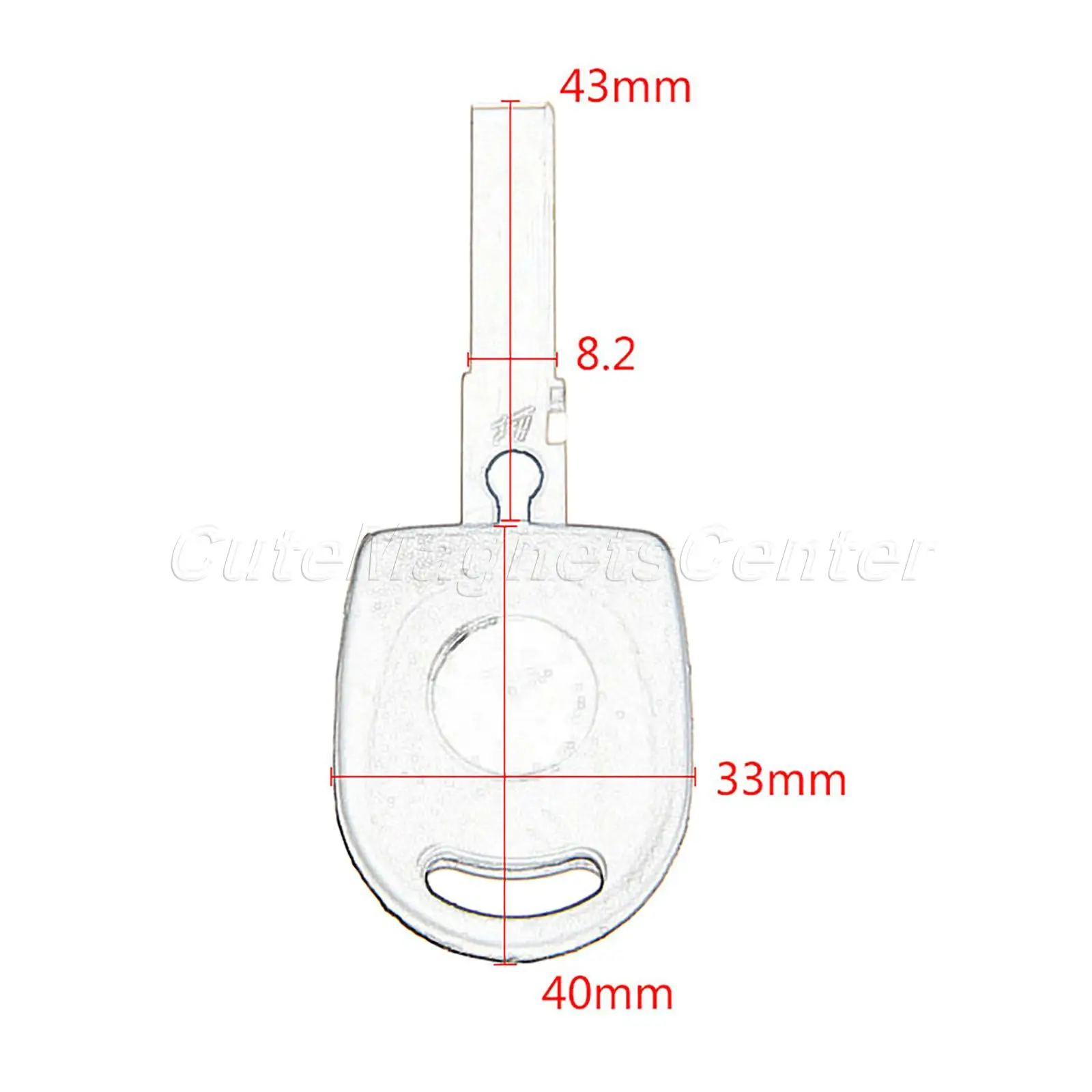 Чехол для ключа mtsooning с чипом ID48 VW Polo Golf SEAT Ibiza Leon SKODA Octavia чехол чипа нережущее