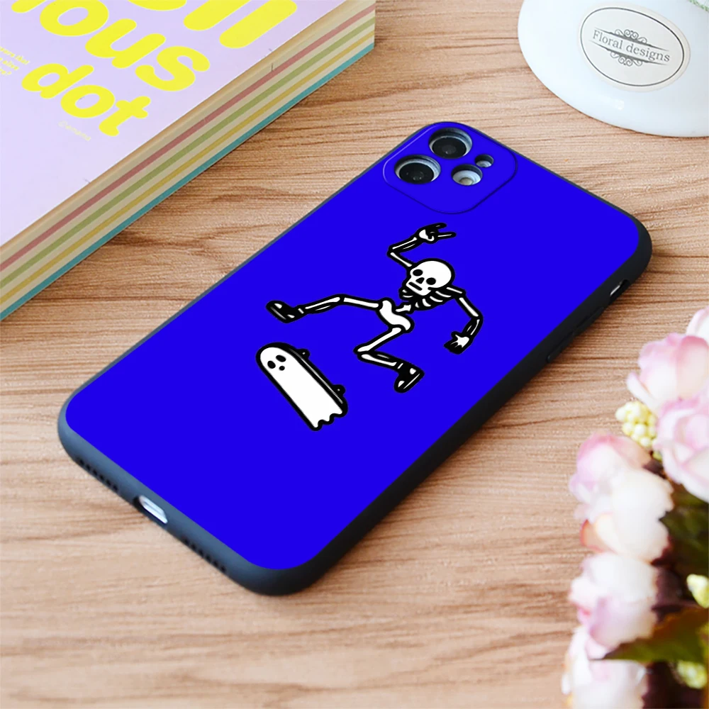 

For iPhone Pastel Colors Cartoon Alpaca Llamas Herd Print Soft Matt Apple iPhone Case 6 7 8 11 12 Plus Pro X XR XS MAX SE