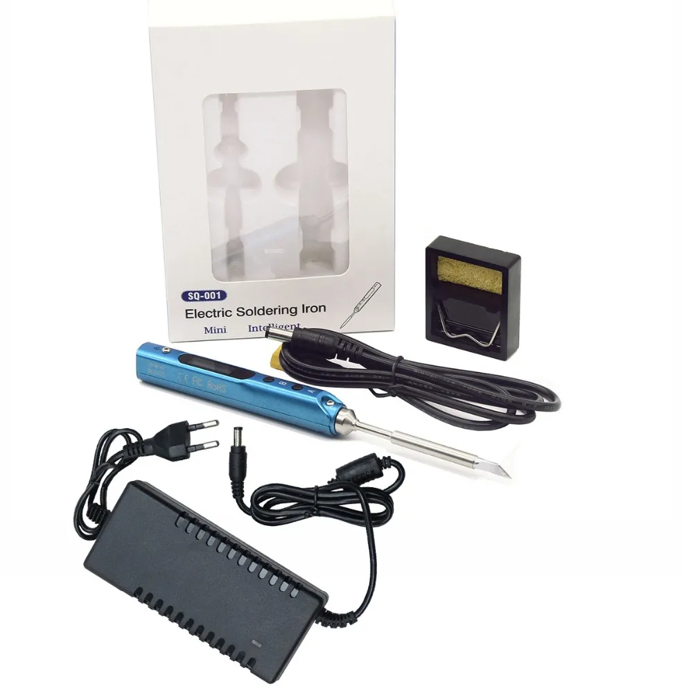 Портативный Электрический паяльник SQ001-TS100 STM32 Интеллектуальный процессор с