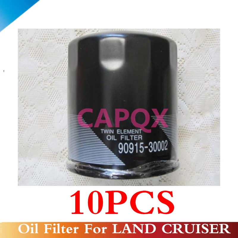 Масляный фильтр CAPQX 10 шт. элемент 90915 30002 8T для LAND CRUISER 4 runner HIACE HILUX Pickup AVENSIS PRADO