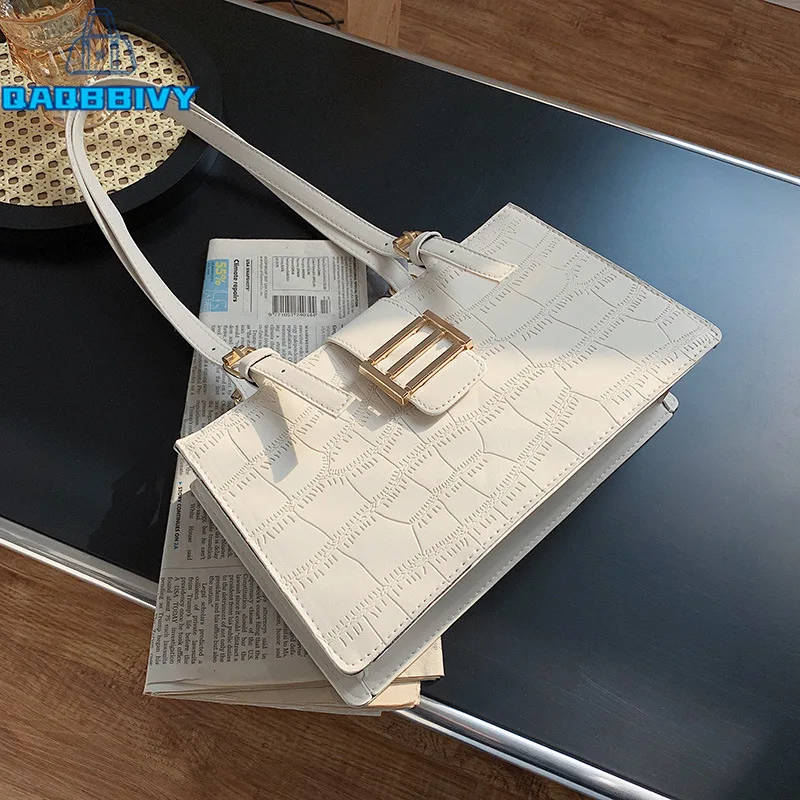 

New 2021 Fashion Women Stone Pattern PU Leather Shoulder Bag Ladies Girls Large Capacity Shopping Crossbody Bags Messenger Bag