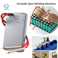 6 gears portable spot welding machine macaron welding of phone batteries 18650 rechargeable spot welder nickel 0 1 0 15mm
