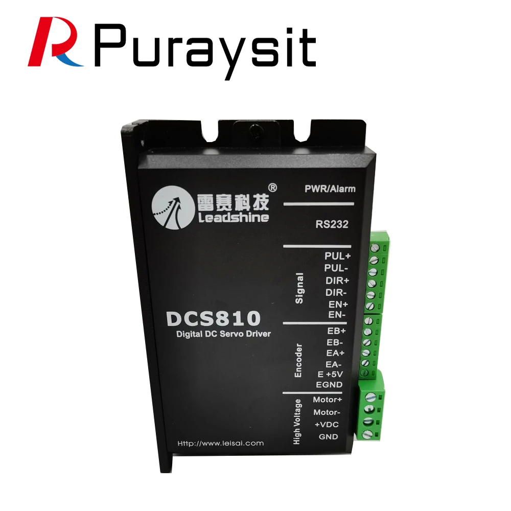 Leadshine Nema23 DCS810 18 80VDC 20A низкое напряжение DC сервопривод используется для Lnkjet/фото