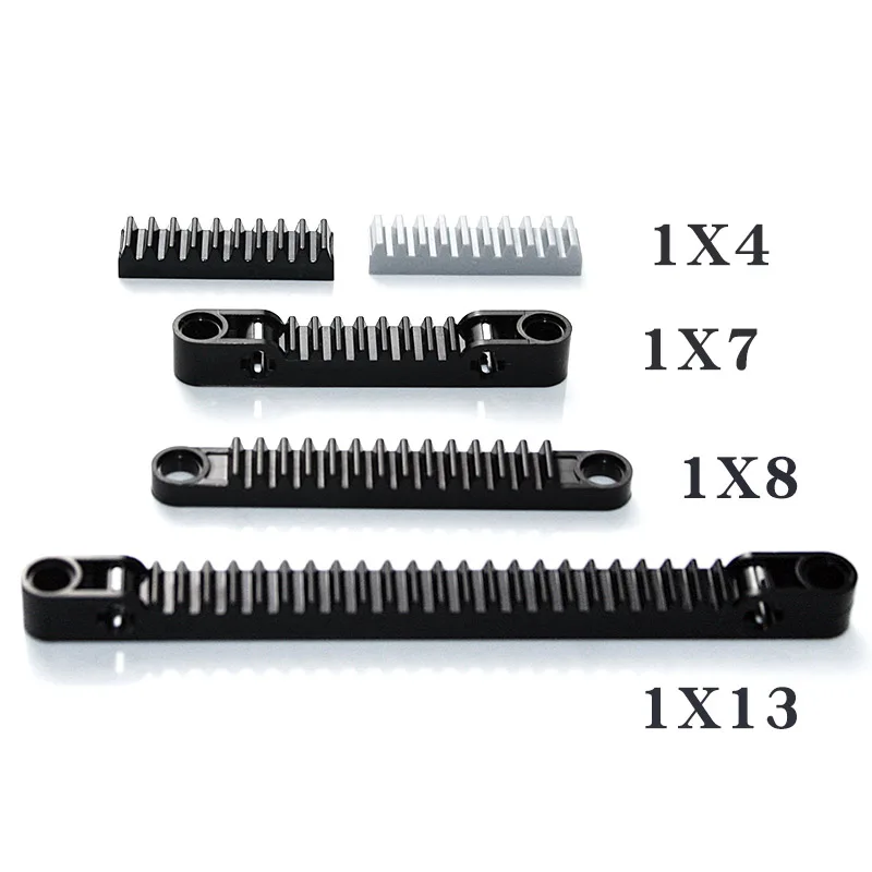 

High-Tech Gears Rack Rack Combination/Rotating Platform Parts 99009 99010 50163 48452 18938 18939 MOC Building Block Bricks Toys