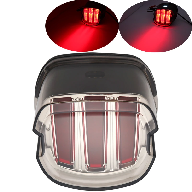 

travel sports car XL883 1200 Dyna Softail bicycle motorcycle taillight rear taillight parking red light rear DRL light brake lig