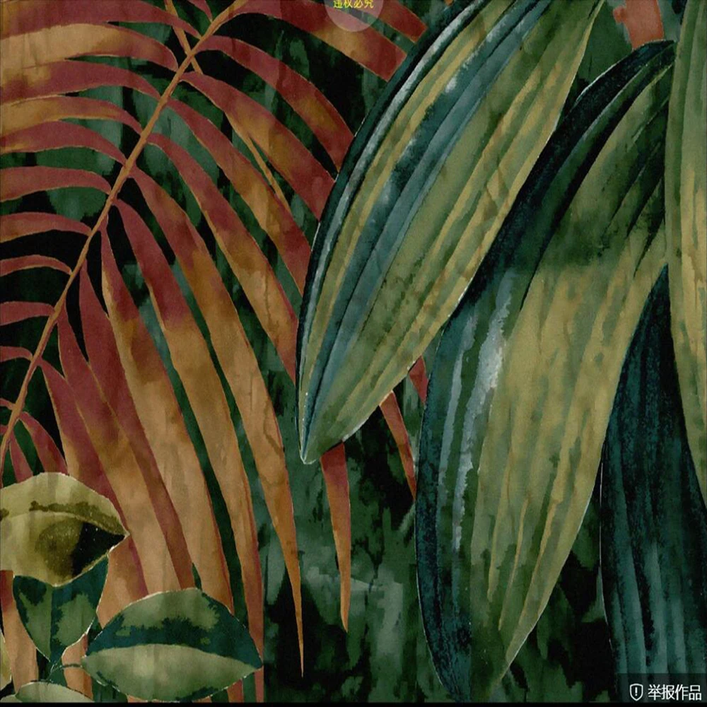 Milofi пользовательские фото обои 3D скандинавский HD ручной росписью цветы и птицы