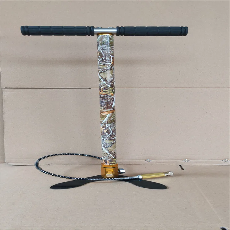 3-ступенчатый мини-воздушный насос PCP 300 бар 30 мпа 4500 фунт/кв. Дюйм ручное