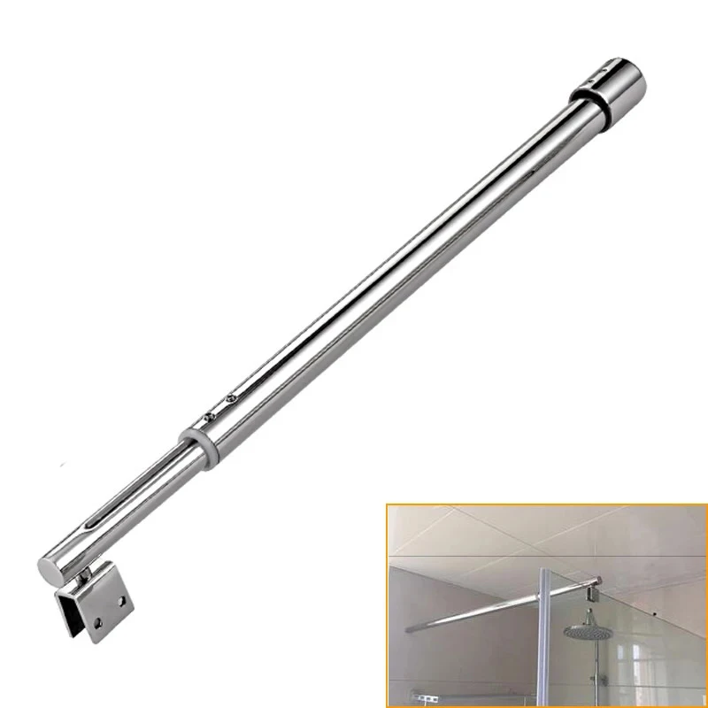 Телескопический стержень из нержавеющей стали 304 для душа и стеклянной двери