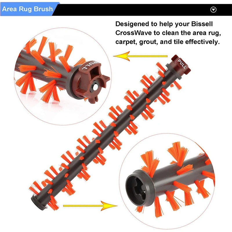 

Replacement Part for Bissell Crosswave 1866 Area Rug Brush Roll/ Multi-Surface Brush Roll/Vacuum Filter Replacement