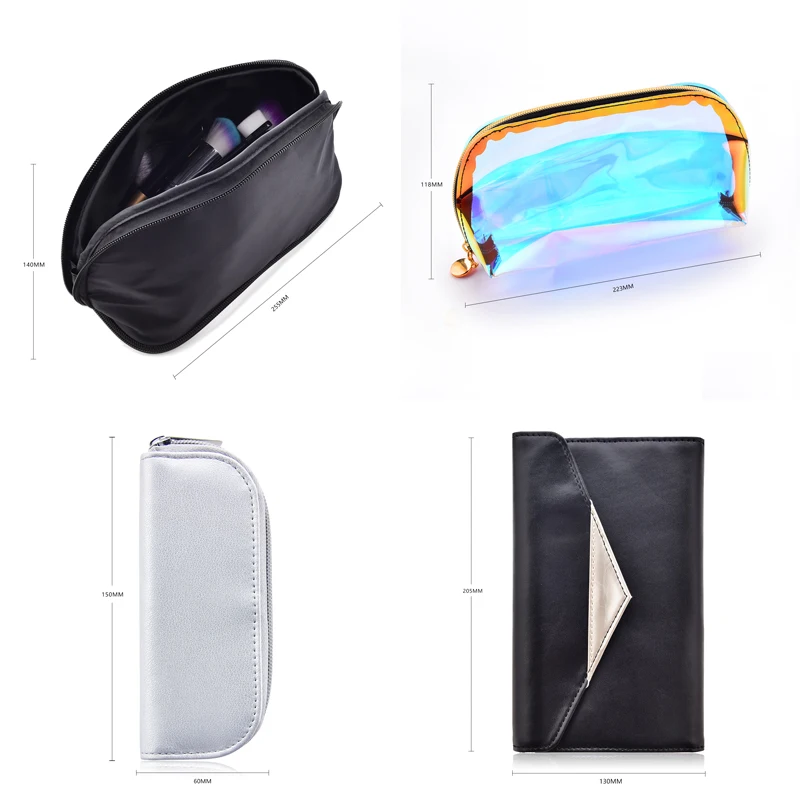 Косметический Чехол для кистей макияжа сумка протектор переносная дорожная