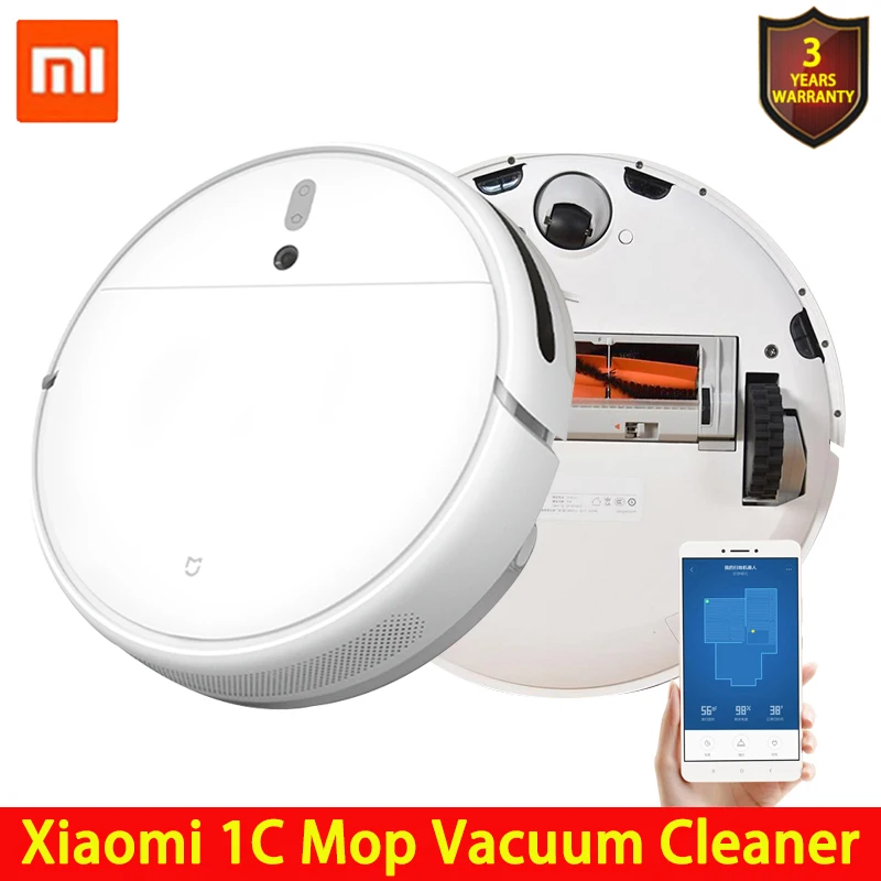 XIAOMI MIJIA Швабра робот пылесос 1С для дома Авто подметания уборки пыли