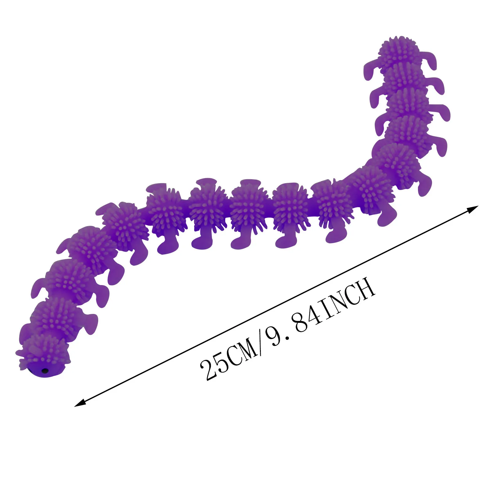 

Fidget Toys Decompression Toy 16-Section Luminous Caterpillar Stretch Children's Vent Toy Sensory Reliver Stress Squeeze Toys