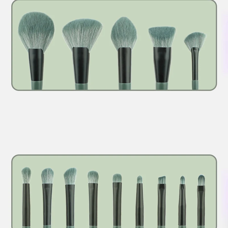 Premium Makeup Brushes Set with Bag Eyeliner Eyelash Lip Foundation Powder Face Eye Shadow Beauty  Make Up Brush Tool 14 Pcs